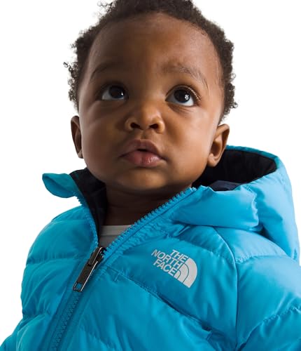 THE NORTH FACE Baby Reversible Perrito Hooded Jacket, Meridian Bl, 18 M | Winter Jacket with Performance Insulation, Water-Repellent Finish - image 2