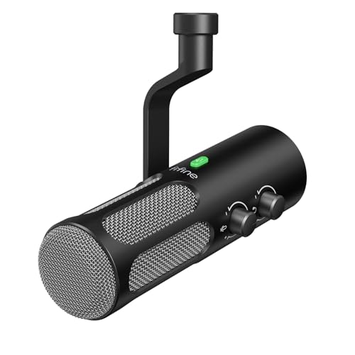 fifine TANK3 ダイナミックマイク FIFINE ダイナミックマイク Tank3 USB/XLR接続 単一指向性