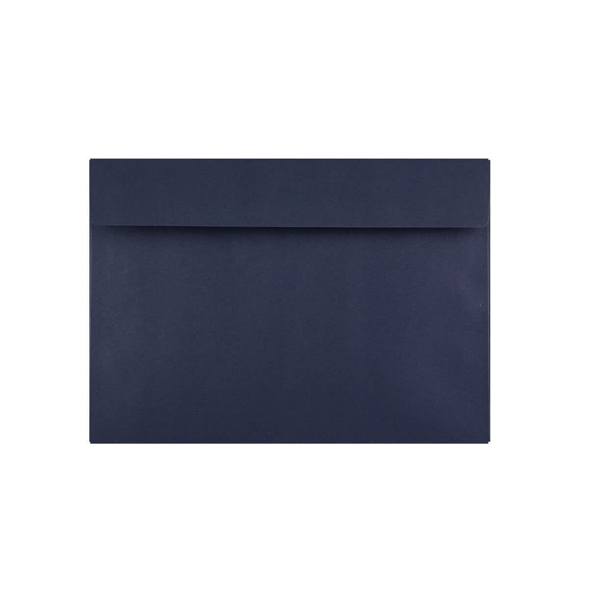 100 Dark Blue C6 (to fit A6) Envelopes - 114mm x 162mm - Straight Wallet Flap Peel/Seal Blue Coloured Envelopes - 120gsm Clariana Paper - to Fit A6 Inserts / A4 Quarter Folded