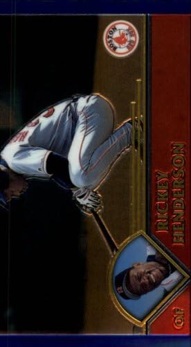 2003 Topps Chrome Baseball Card #186 Rickey Henderson