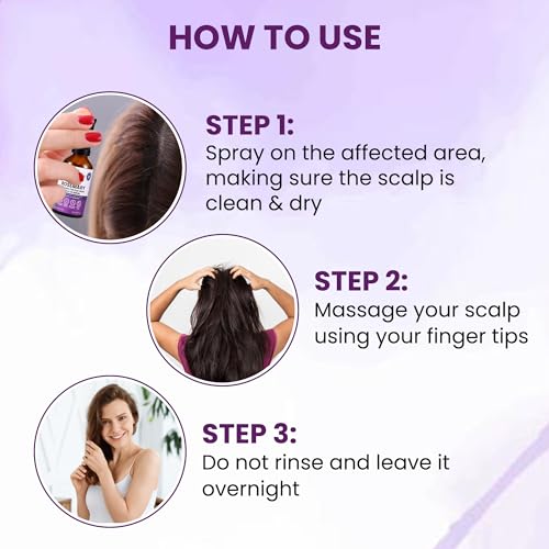 Image of SACRED HERBS Rosemary Anti Hair Fall Leave-In Serum | Rosemary & Tulsi | Up to 95% Stronger Hair | 95% Less Hair Fall | 95% Smoother | 95% Shinier Hair | For Men & Women | 50ml (Pack of 2)