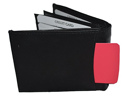 LB LEATHERBOSS Men's Genuine Leather Multi Pocket Wallet3