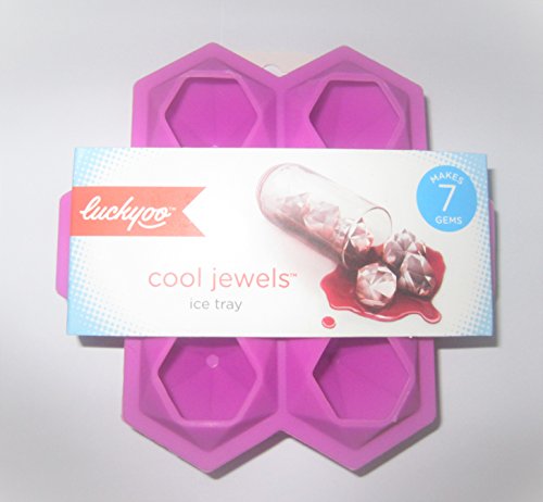 Bandeja de hielo con forma de diamante Luckyoo miniatura 1