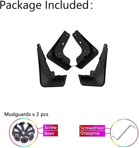 Guardabarros de coche para Toyota Yaris Cross que protegen la carrocería contra impactos 2
