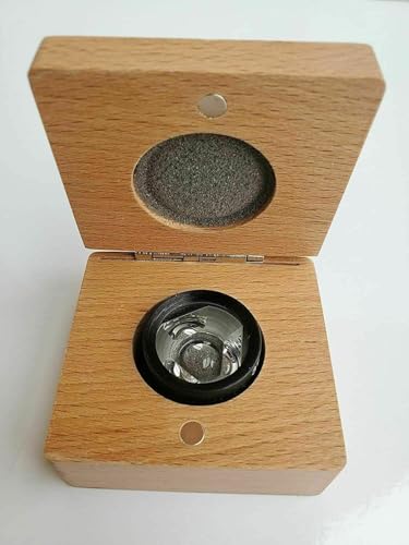 KASHSURG Non-Contact Aspheric 2 Mirror Gonioscope Lens with Wooden Case
