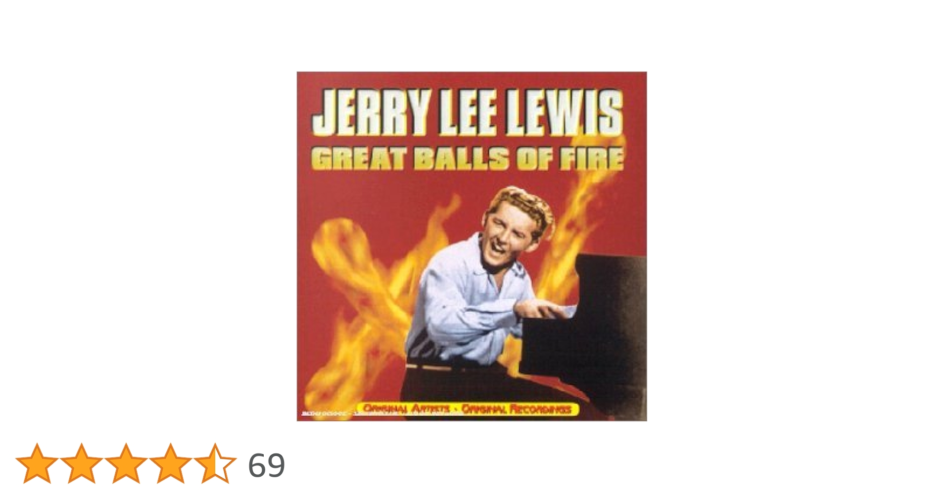 グレート・ボールズ・オブ・ファイヤー('89米) グレート・ボールズ・オブ・ファイヤー('89米) Jerry Lee Lewis