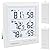 Indoor Outdoor Thermometer Wireless, High Precision Indoor Thermometer Hygrometer with 2 Sensors 330ft Range, Digital Display Room Thermometer, Weather Thermometer Temperature Humidity Monitor