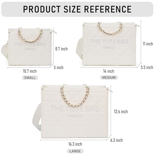 Image of Chinllo Tote Bag for Women Top Handle Satchel Purse and Handbags with Shoulder Strap