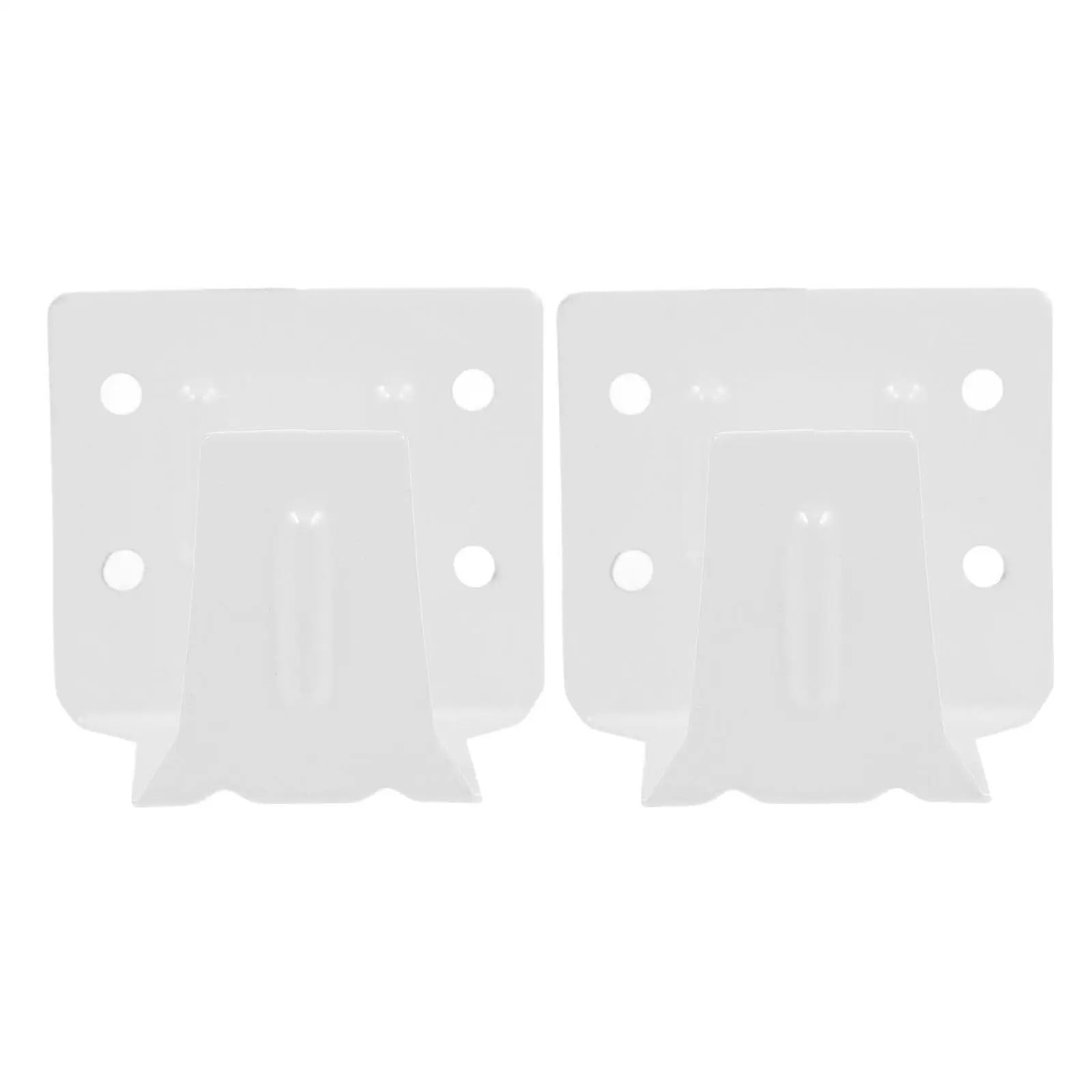 2 Pack Mini Blinds Brackets for Mounting Window Valance Clips Center Support Parts Hardware