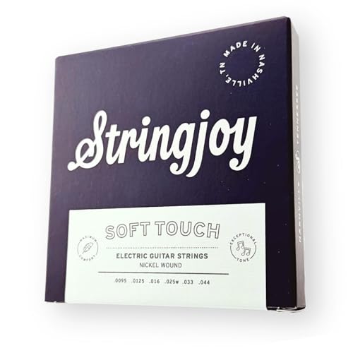 Stringjoy 9.5-44 Soft Touch Signatures Electric Guitar Strings | Electric Guitar Strings | 6 String...