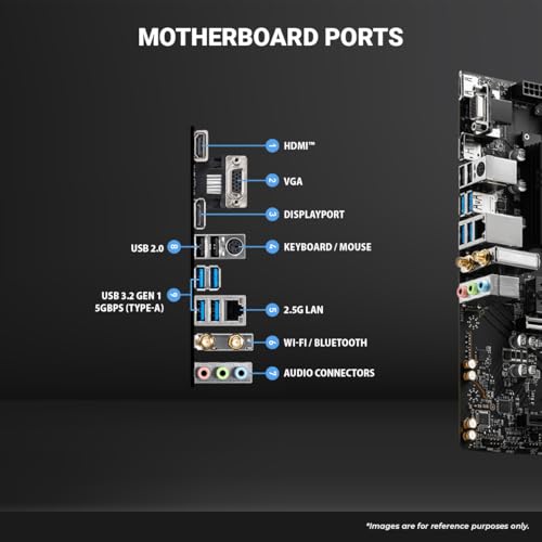 Image of Ant PC Gaming Pc Argentine AL14400 Core i5 14400 |B760 Chipset WiFi + Bluetooth|16GB DDR5 5200Mhz | RTX 3050 8GB |1TB M.2 Nvme SSD|120MM Fan CPU Cooler|Mid Tower RGB Cabinet |Windows 11 Home Trial