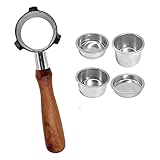 NINGWANG 51Mm Bodenloser SiebträGer Kompatibel mit La Specialista Kaffee Espresso Maschine EC9335M