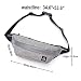 Riñonera Deportiva Cinturón de Correr Impermeable Bolso Running para Camina el Perro...
