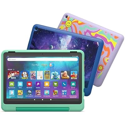 Amazon Kid-Friendly Case for Fire HD 10 tablet (Only compatible with 13th generation tablet, 2023 release) - Mint