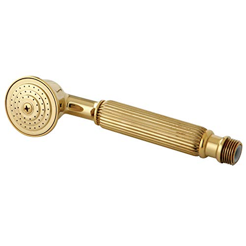 Kingston Brass K107A2 Vintage Hand Shower Head, Polished Brass