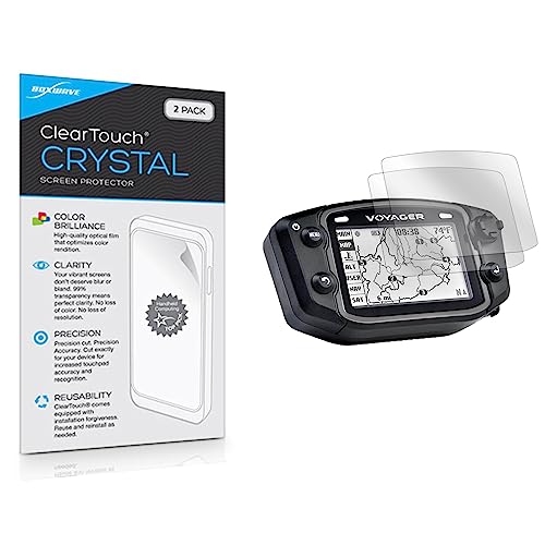 Protection écran Trail Tech Voyager anti-rayures ClearTouch Crystal BoxWave haute fidélité