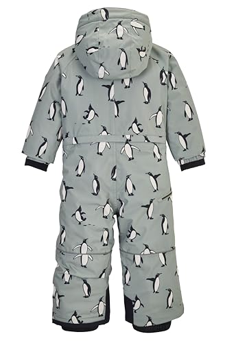 first instinct by killtec Kinder Skioverall/Schneeanzug mit Kapuze FISW 26 MNS ONPC, stahlmint, 98, 42104-000