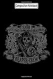  Composition Notebook: Sons of Anarchy - Original Reaper Crew Tv Show Notebook 2020 Journal Notebook Blank Lined Ruled 6x9 100 Pages