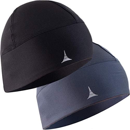 Skull Cap Helmet Liner Running Beanie – Ultimate Thermal Retention and Performance Moisture Wicking. Fits Under Helmets