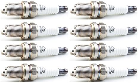 Champion 5066 RC12YC Briggs and Stratton Long Life Platinum Spark Plug Pack of 8