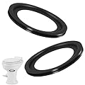 FlyCoco 2 Pack RV Toilet Seal, RV Toilet Flush Seal Gasket Replacement for Dometic 300 310 320, Replace Part 385311658, Solve The Leakage Problem