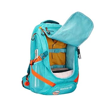 safari 45.76 ltrs teal rucksack