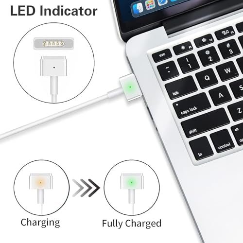 Image of 85W Mag /5afe 2 Power Adapter,with Ma Book Pro 13 & 15 & 17 inch (Between 2012-2017) A1502,A1344,A1465,A1502,A1425,A1435,A1466,A1398,A1424,ME293, ME294, ME664, ME665, MC975, MC976, MD506 (AP 85W M2)