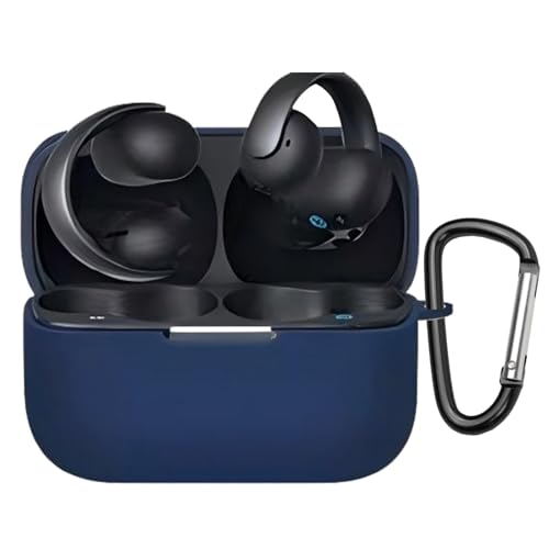 For Anker Soundcore AeroClip �P�[�X �V���R���� �S�ʕی� �����h�~ �L�Y�h�~ �ϏՌ� �����[�d�\ �y�ʏ��^ �J���r�i�t��(�u���[)