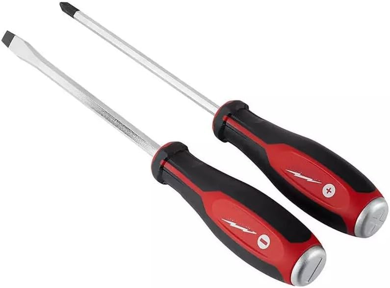48-22-2702 For Milwaukee - 2 PC Tough Durable Demolition Screwdriver Set,Length14.35 in