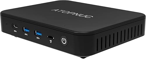 Mini PC A9 9400, AMD A9 9400 (hasta 3.2 Ghz) Mini computadoras, 8 GB RAM 128 GB SSD Micro PC con HDMI 4K dual 2.4G5G WiFi Bluetooth 4.0 Tipo-C USB