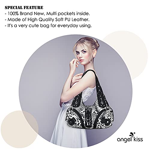 Image of Angelkiss Hobo Purses and handbags for Women Satchel Handbag Women Purses Large Daily Shoulder Bags