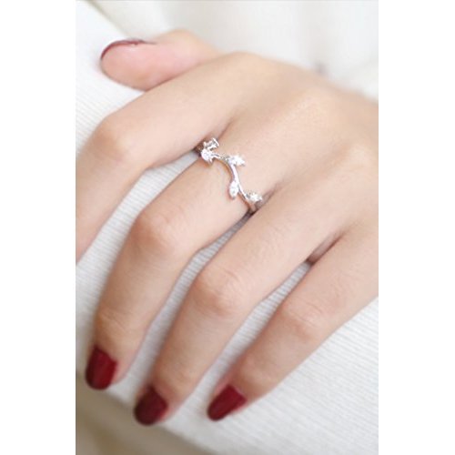 Generic S925_ silver_zircon_ Rings pure_ silver_insert