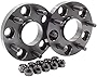 Wheel Accessories Parts Set of 2 Hub Centric Wheel Spacers Adapters 5x4.50 to 5x4.50 (5x114.3 to 5x114.3) with 60.10 Center Bore 20mm Thickness 1/2x20 Thread