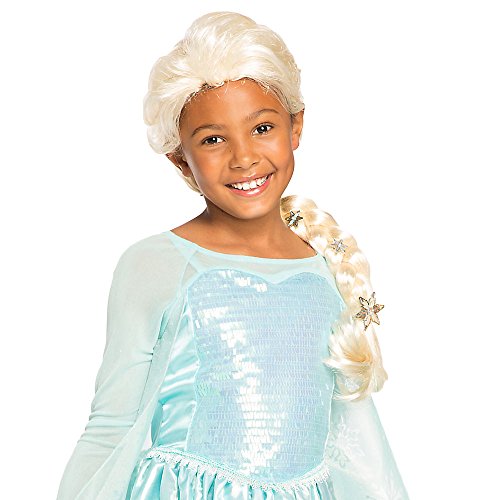 Disney Frozen Elsa Costume Wig for Kids Yellow