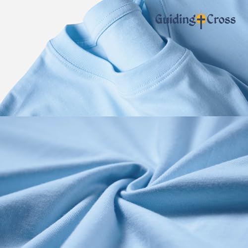 Graphic Tees Summer Novelty Women Men Cotton Oversized Wings with Sword Christian Washed T-Shirt4