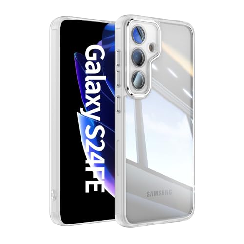Coque rigide Samsung Galaxy S24 Plus silicone transparent haute clarté premium
