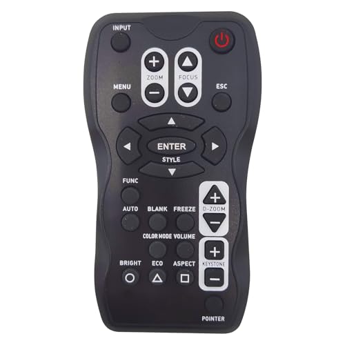 YT-100 Telecomando di Ricambio applicabile per Casio Projector XJ-A130 XJ-A135 XJ-A140 XJ-A240 XJ-A245 XJ-A250 XJ-A255XJ-A145 XJ-A150 XJ-A155 XJ-A230 XJ-A235