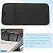 Clofiak CD Visor Holder for Car, Visor CD Holder 12 DVD Organizer with 1 Mesh Pocket, 1 Pen Holder, and Elastic Strap