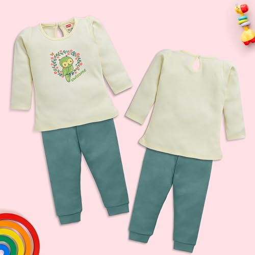 Image of LuvLap Baby-Girls F /S Girls Top & Pyjama Set