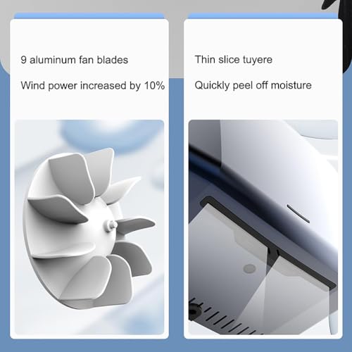 Sèche-mains automatique mural en acier inoxydable avec séchage optimal - 6
