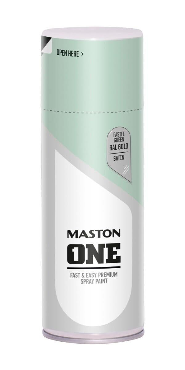 Maston One Satin Spray Paint Pastel Green
