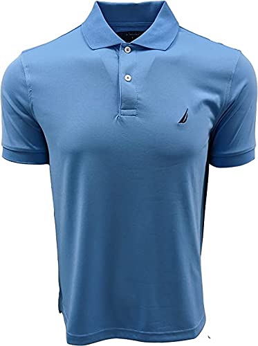 Polo Nautica Nav Tech homme bleu azur pour le sport et le quotidien