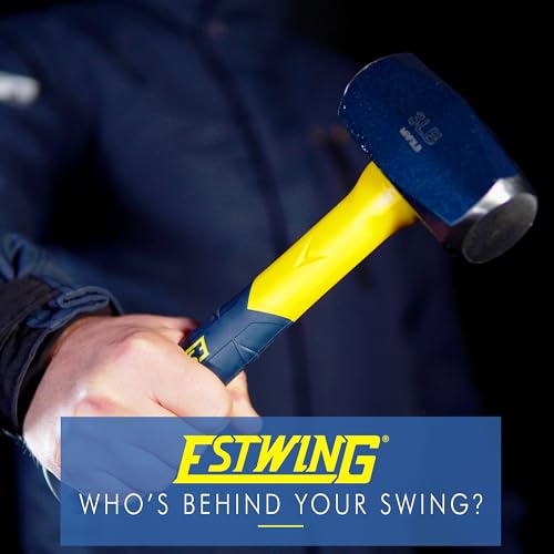 image for ESTWING Sure Strike Drilling/Crack Hammer - 3-Pound Sledge with Fiberg