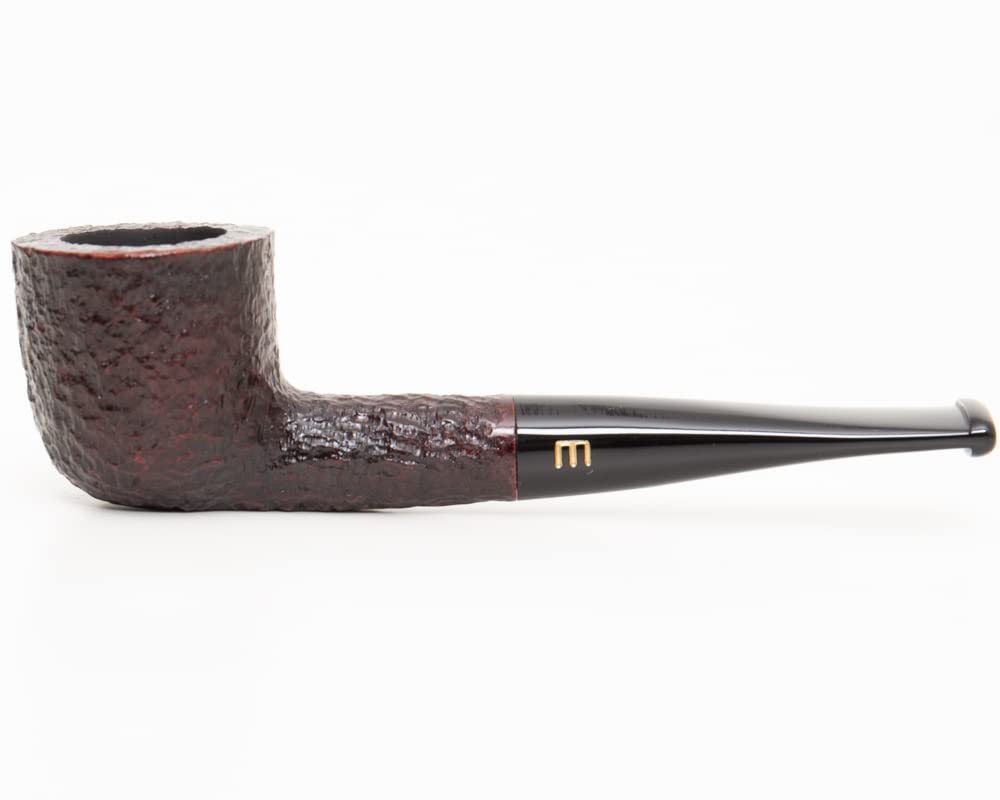 Pipa Savinelli Minuto de brezo rústico, color marrón, modelo 401, tamaño del orificio 6 mm
