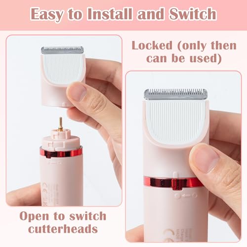 Save $5 on GQIRIL Electric Bikini Trimmer - 3-in-1 Waterproof Shaver - Image 4