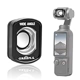 GREEN.L Magnetic Wide Angle Lens for DJI Osmo Pocket 3, 0.75X 108° FOV, Multi-Coated Aspherical HD Optical Glass, Fits Original Case
