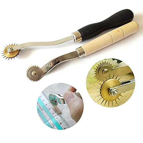 Ferramentas de costura de couro 18 unidades kit de costura manual faça você mesmo com dedal encerado