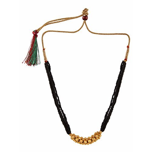 Efulgenz Beaded Necklaces for Women Indian Wedding Jewelry Mangalsutra for Women Mangalsutra for Women Traditional Long Ethnic Mangalsutra Pendant With Chain for Women