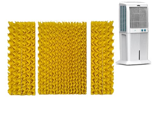 Image of PrimeWave Honeycomb Pads for Symphony Storm 70 litres, Set of 3 Pieces (Yellow)