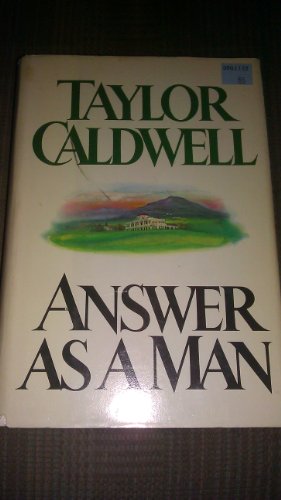 (Putnam) Answer As a Man Hardcover By Taylor Ca... B00AD1POK2 Book Cover